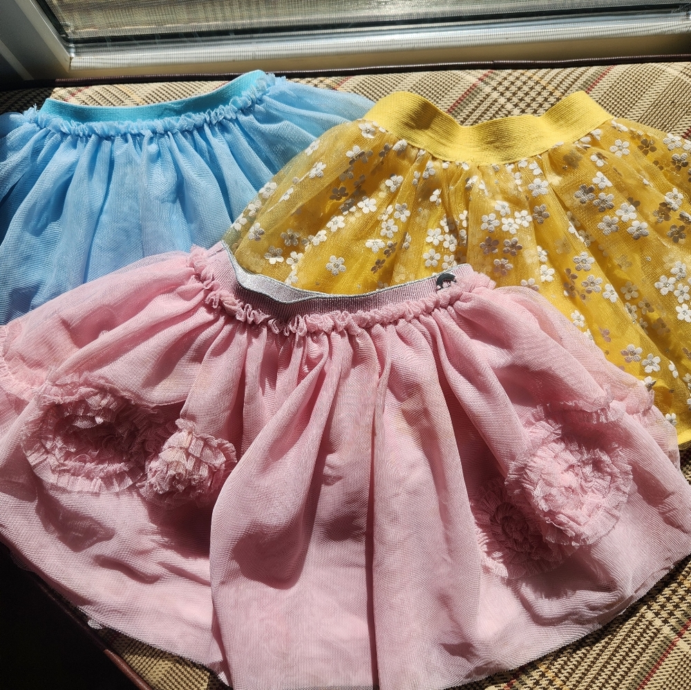 Girls Mayoral Twirl Skirts size 5 & 6